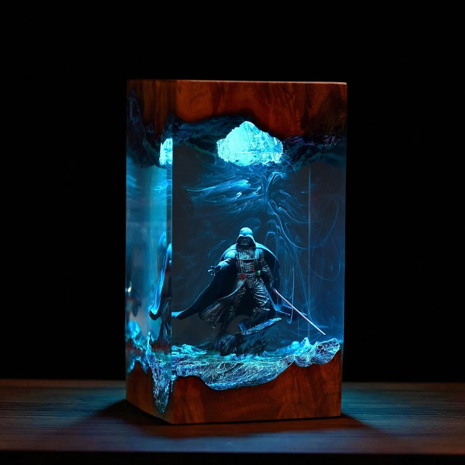 The Luminary — Vader scene glowing in the dark